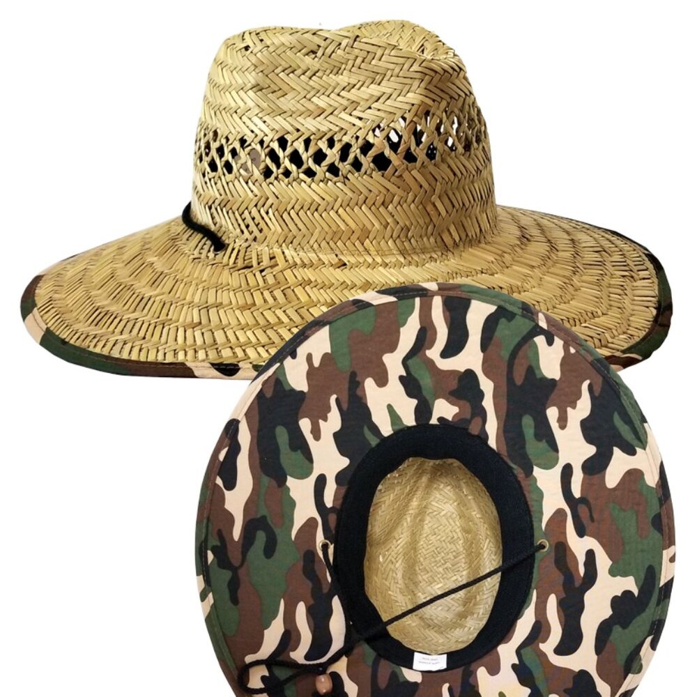 Santa Barbara Safari/Rush Camo Woven Hat